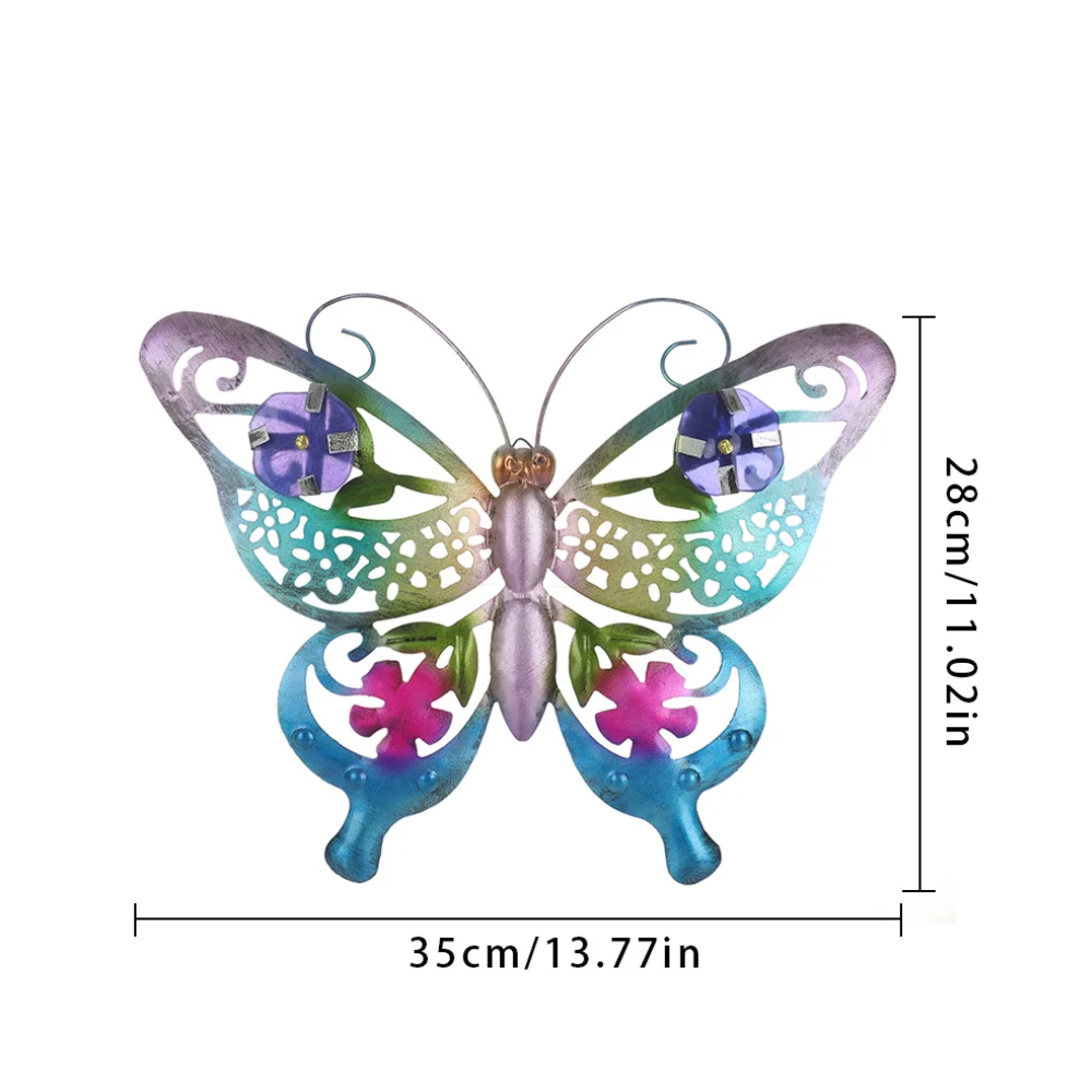 Papillon Mural Décoratif de Jardin