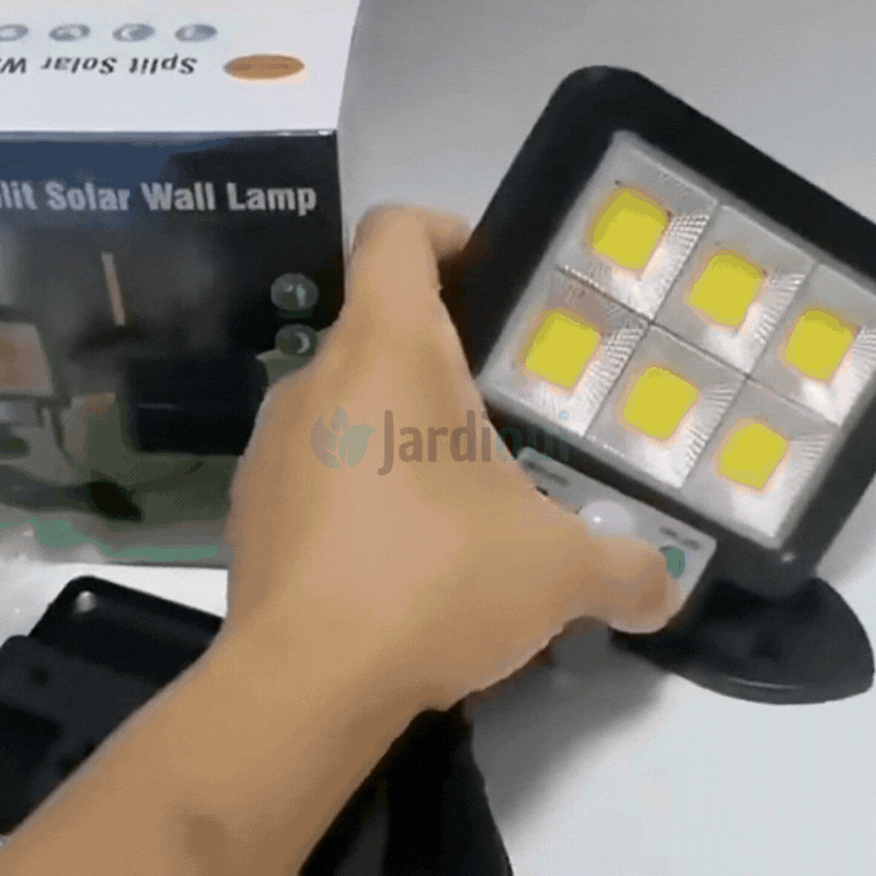 Lampe Solaire Puissante avec Détecteur de Mouvement