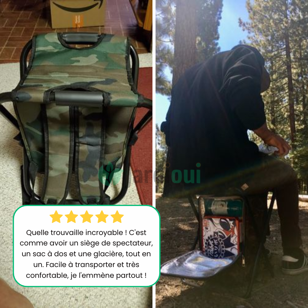 Chaise Sac à Dos 3-en-1 Ultime