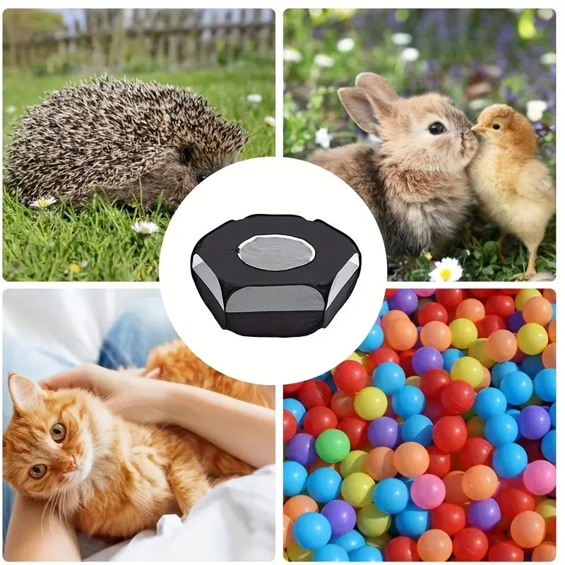 Parc de Jeu Respirant pour Petits Animaux