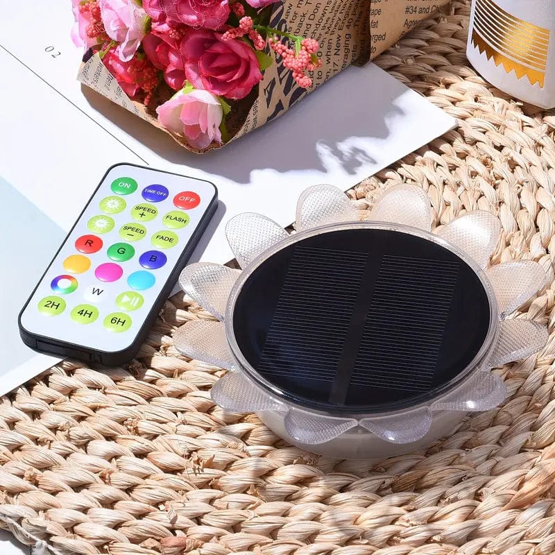 Jardioui Lampe Solaire Multicolore Flottante pour Piscine