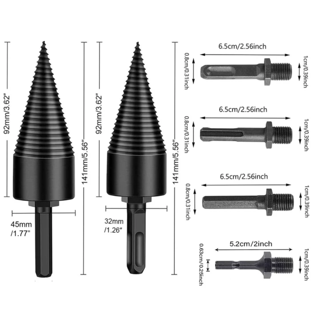 Fendeur de Bûches Conique Ultra-Robuste