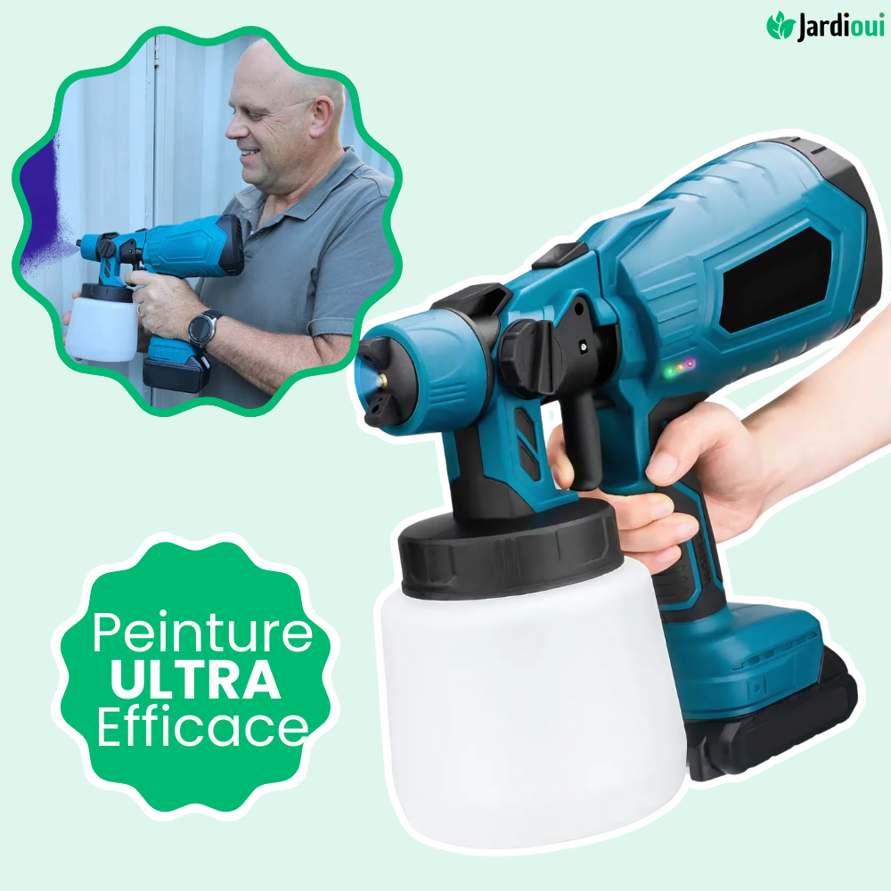 Magic Portable Cordless Electric Paint Spray Gun (+Free Battery)