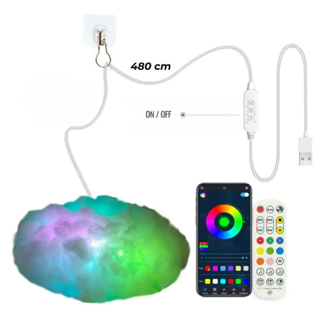 Suspension Nuage LED Luminaire