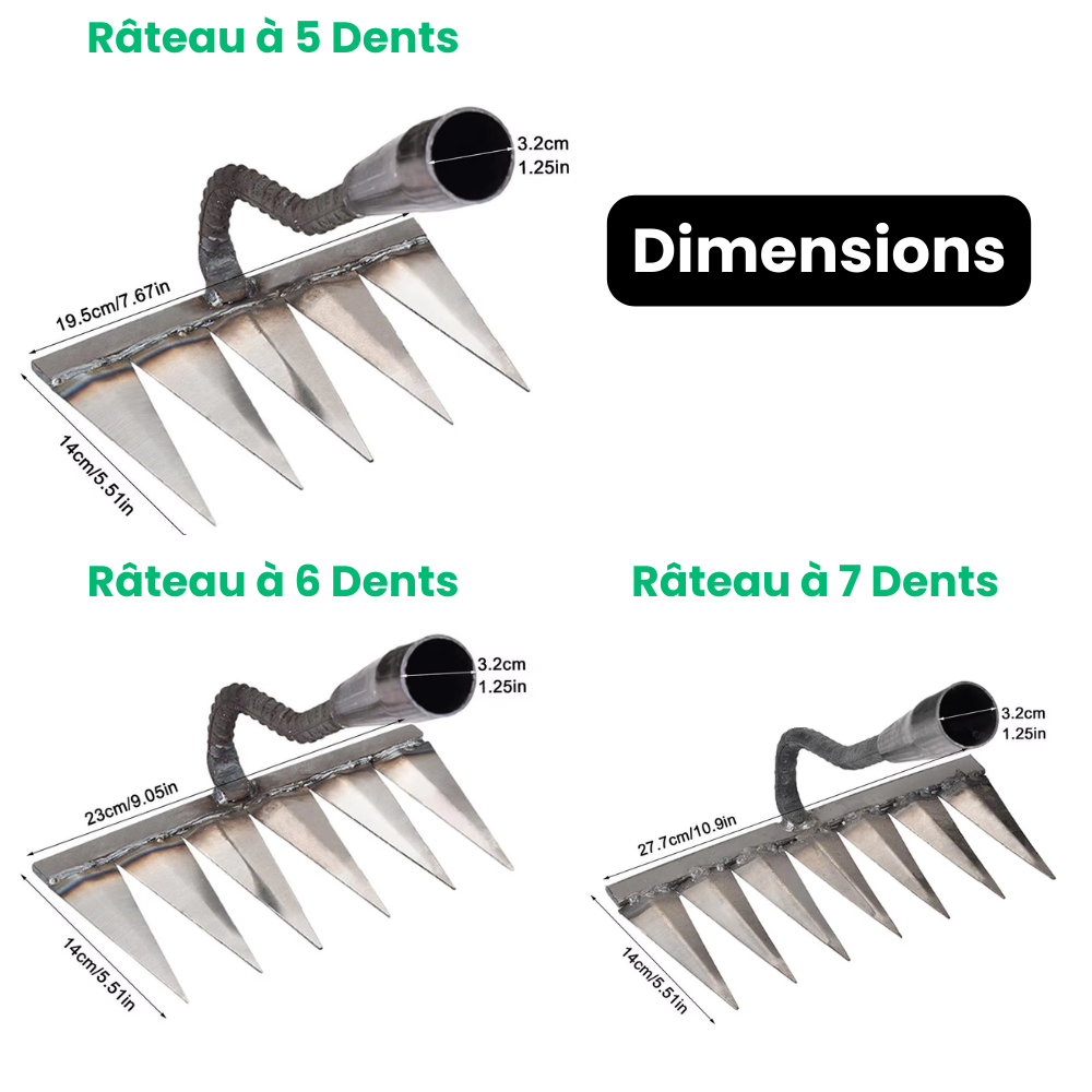 Râteau de désherbage Révolutionnaire