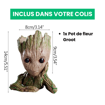 Pot de Plantes Fantaisiste "Gardien de la Forêt"