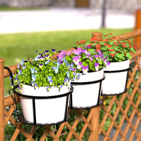Support de Pot Fleurs pour balcon