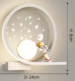 Applique Murale LED Fantaisiste pour Enfant Astronaute