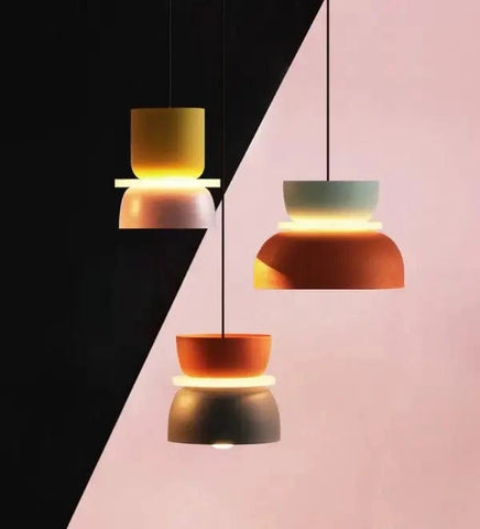 Suspension Luminaire LED Colorée Petit Format