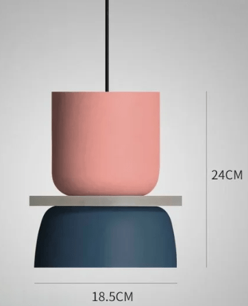 Suspension Luminaire LED Colorée Petit Format