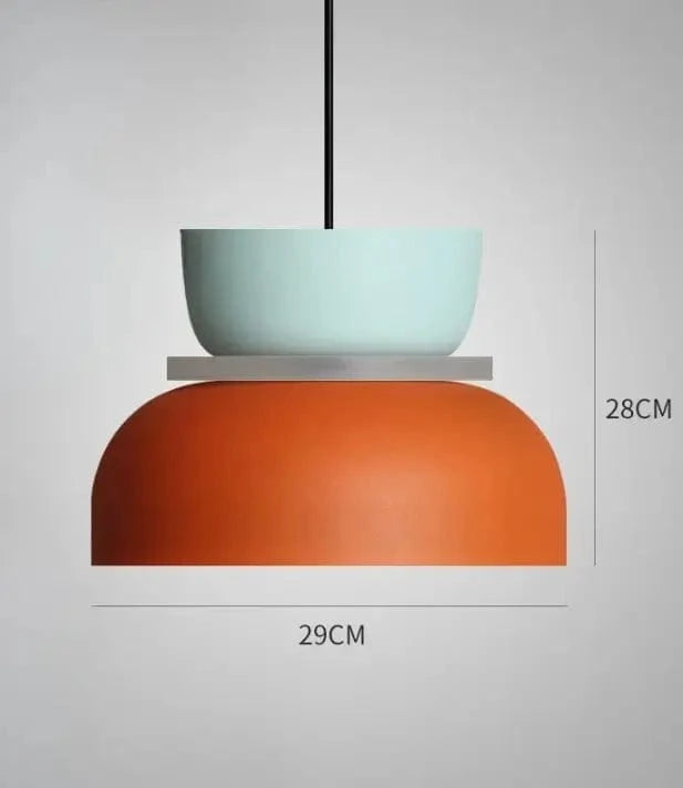 Suspension Luminaire LED Colorée Grand Format