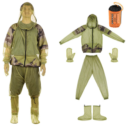 Tenue intégrale anti-moustiques respirante