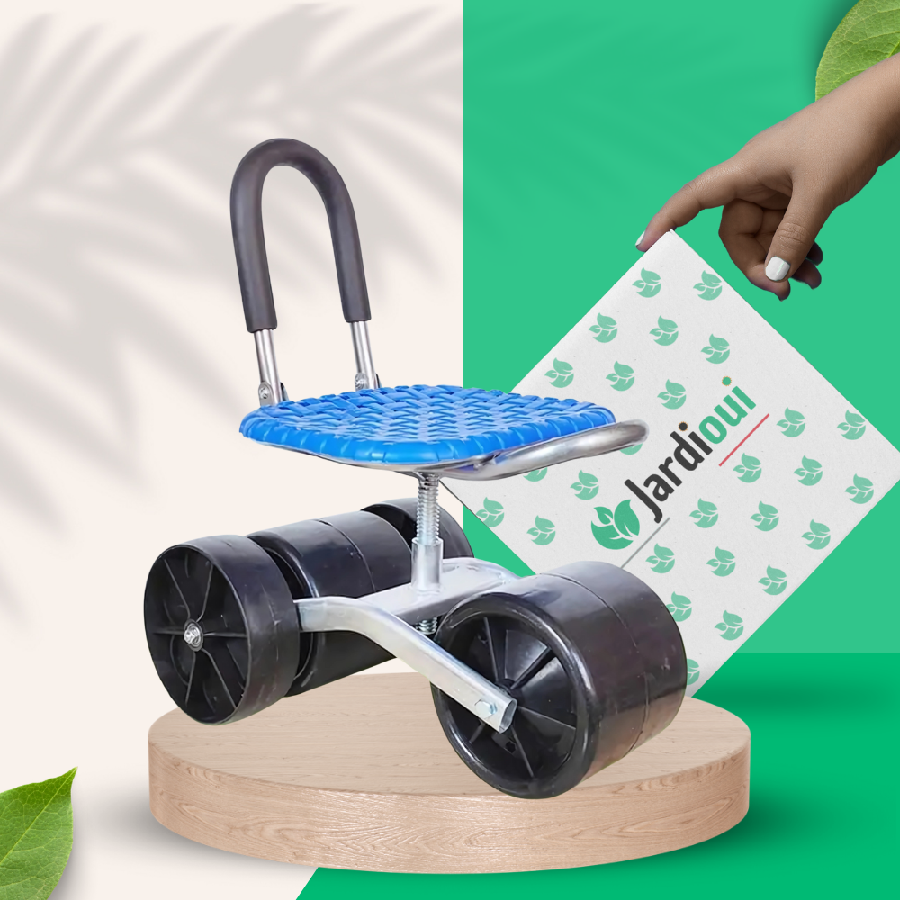 Ultra-comfortable Ergonomic Gardening Rolling Stool