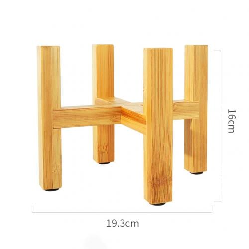 Petit Support de Plante en Bois Bambou ’Txikia’