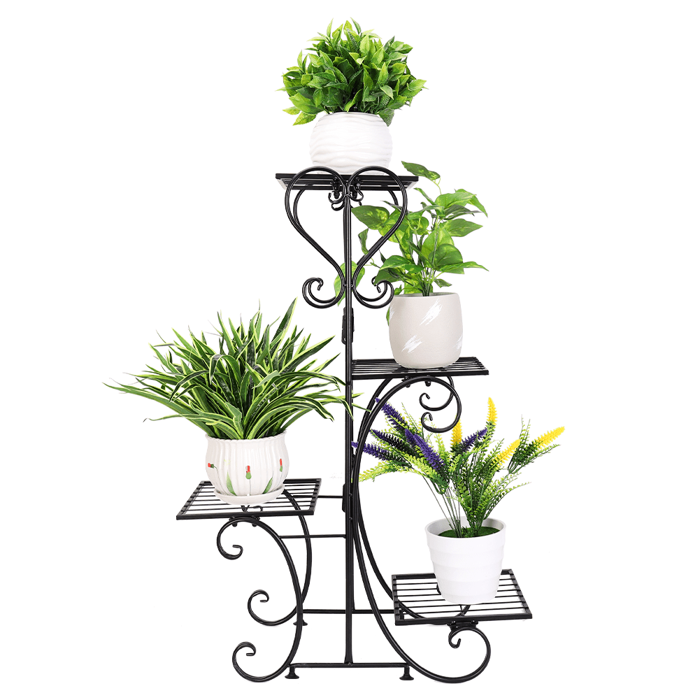 frJardioui étagère pour plante Porte Plante en Fer Forgé Vintage