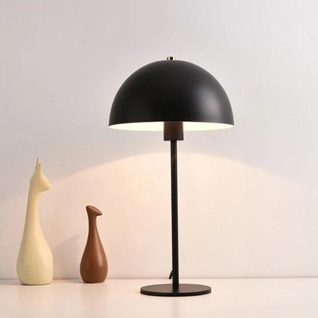 Jardioui 1 Lampe / Noir Lampe à Poser Originale et Élégante
