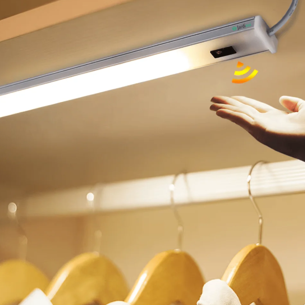 Jardioui 30cm Lampe LED à Détecteur de Mouvement Plafond