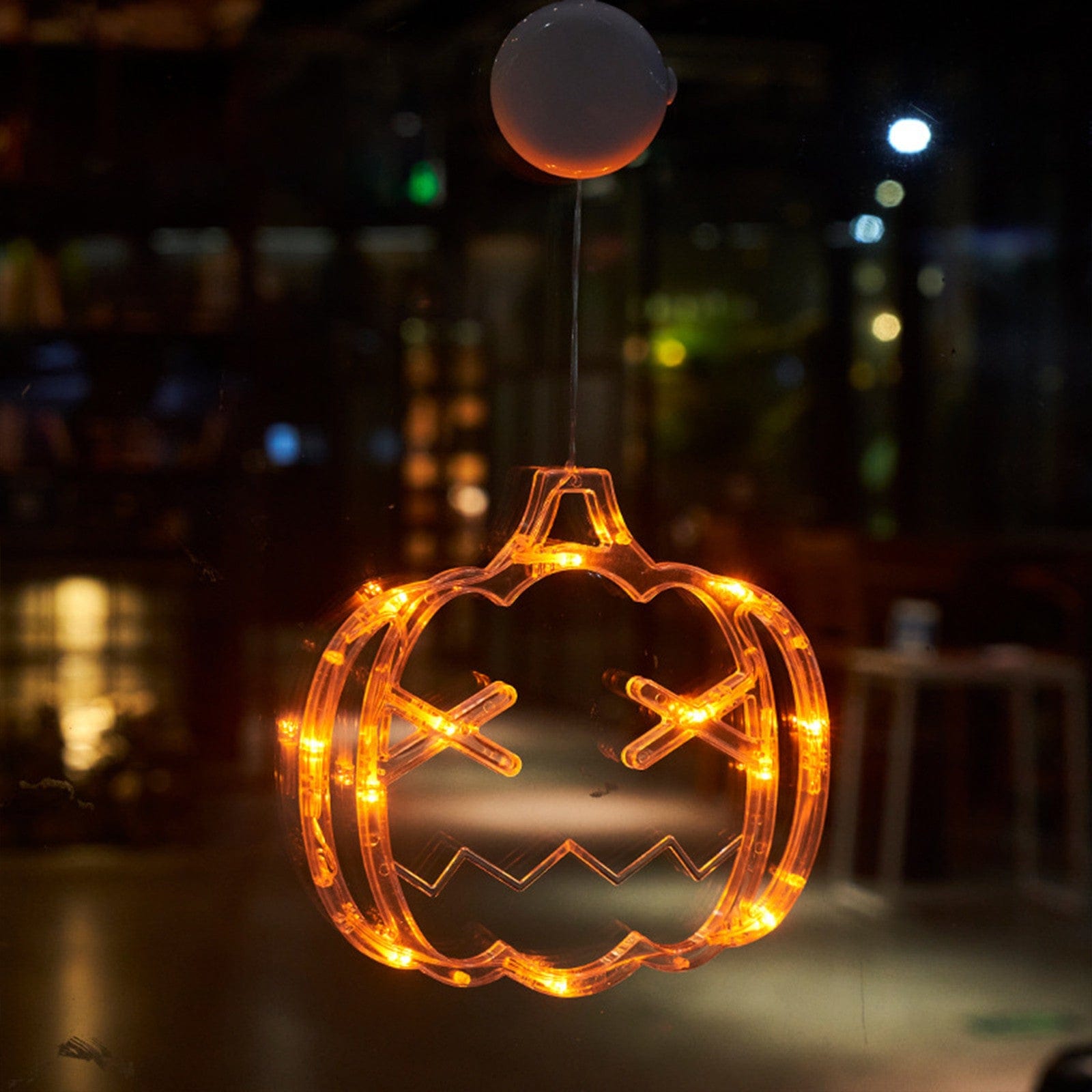 Lot De 5 Guirlandes Lumineuses Fantômes Halloween - Alimentées Par Piles - À Poser Ou Suspendre - Pour Décoration Intérieure/extérieure