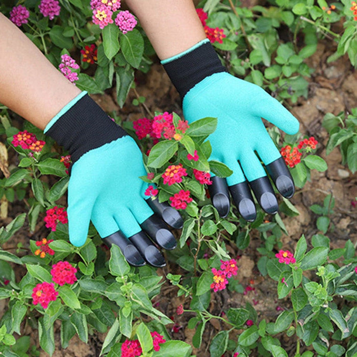 Gants de Jardinage avec Griffes pour Creuser InnovaGoods