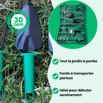 Jardioui Maison et jardin Kit d'outils de jardin multifonctions