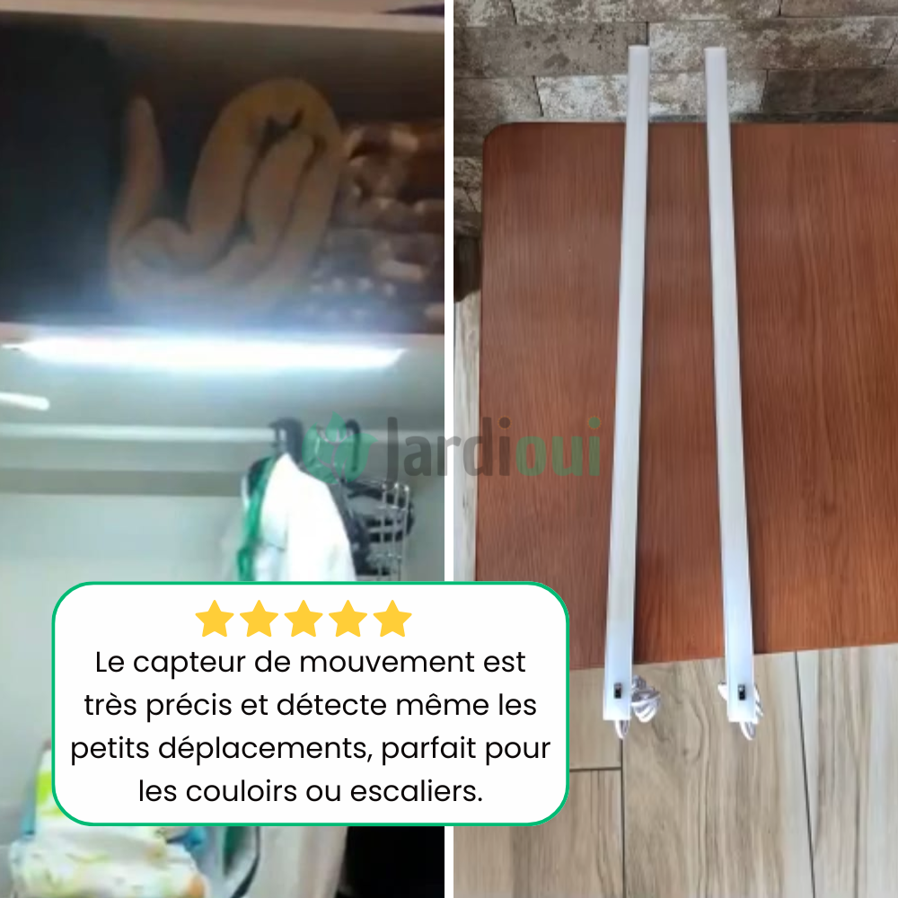 Jardioui Lampe LED à Détecteur de Mouvement Plafond
