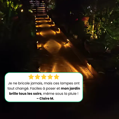 Jardioui Lampe Solaire Automatique et Étanche  | LumiZen