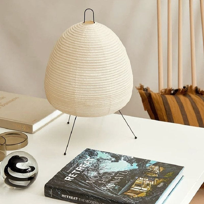 Veesper Abat-Jour Lampadaire En Papier De Riz 47 Pouces - Style Minimaliste Moderne