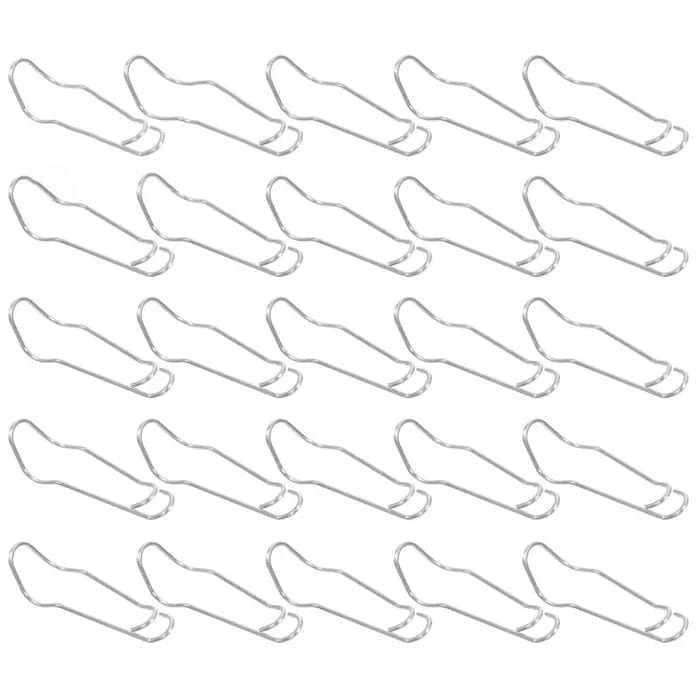 60 Attaches Pour Tuteurs De Plantes - Boucles En Acier Inoxydable 11 Mm Pour Tomates, Concombres, Grimpantes