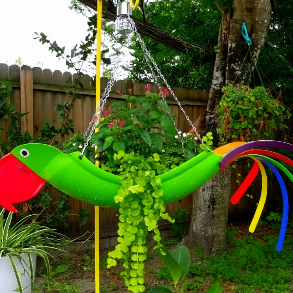 Jardioui Pot de Fleurs Suspendu Animaux Artistiques