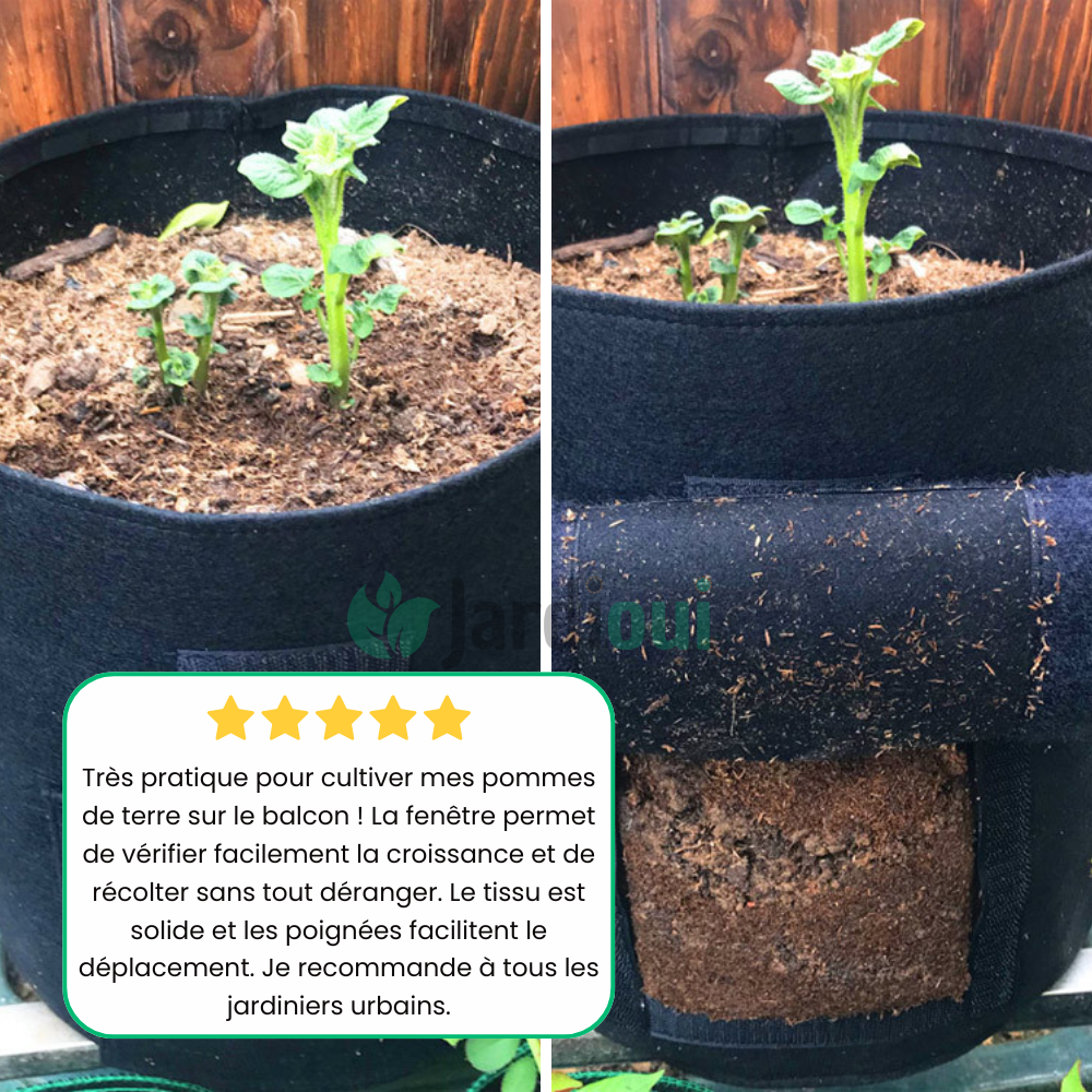 Jardioui 0 Sac de Culture de Pommes de Terre Croissance