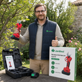 Jardioui Sécateur électrique pro sans fil (+Batterie Offerte)