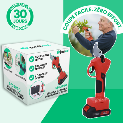 Jardioui Sécateur Électrique Sans Fil | SecaPro