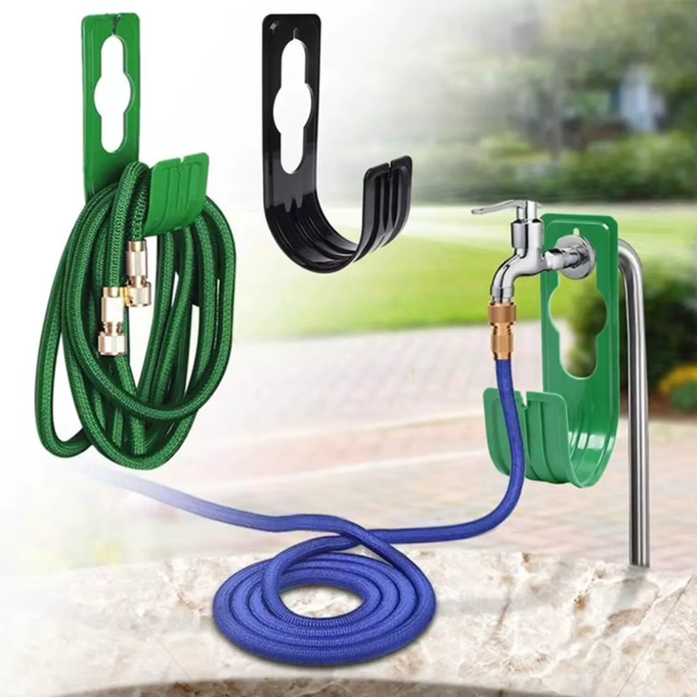 Jardioui Support Murale Réglable pour Tuyau d’Arrosage