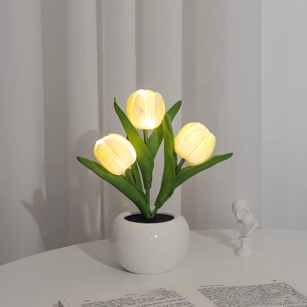 Jardioui Tulipe décorative illuminée