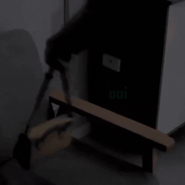 Jardioui Veilleuse LED à Induction sans fil