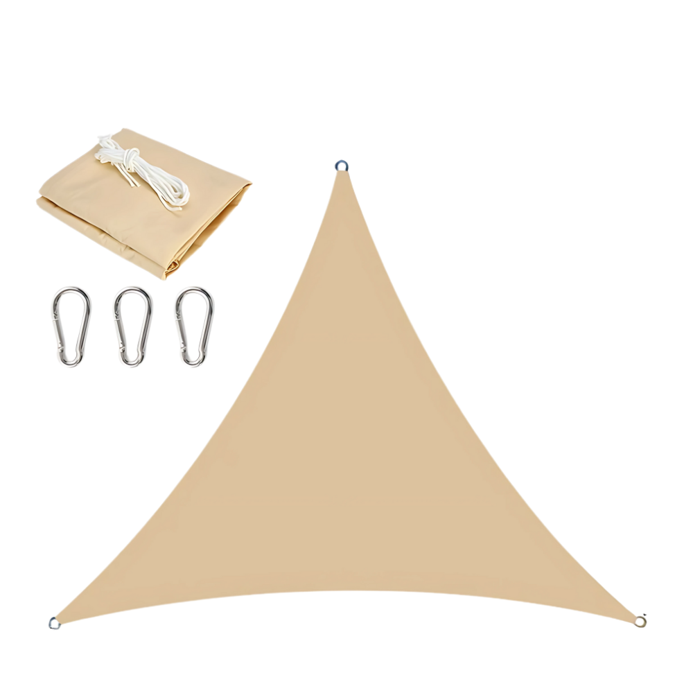 Jardioui Voile d'Ombrage Triangulaire Premium