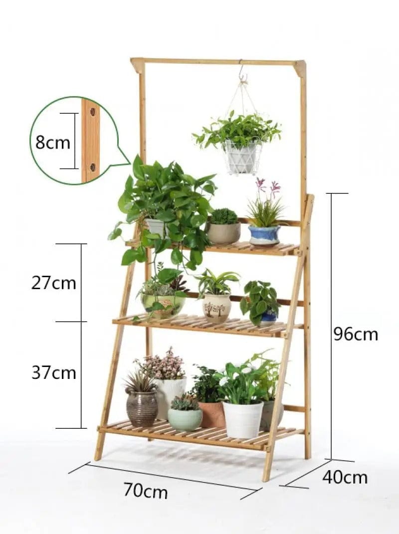 Étagère à Plantes en Bambou ’Banbua’