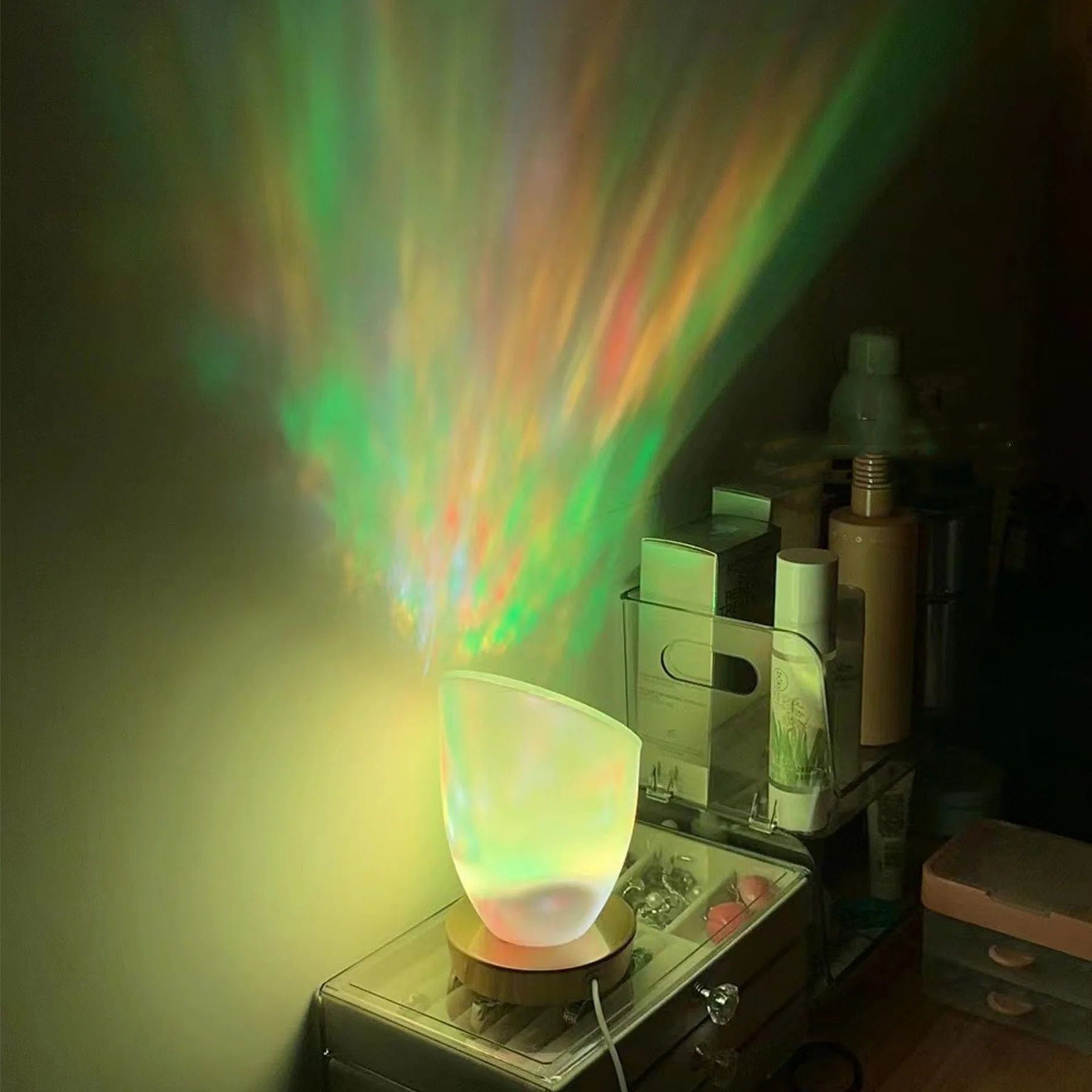 Jardioui Lampe Multicolore WaterFlame™