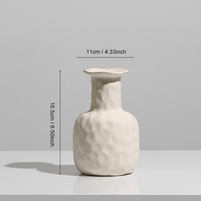 Jardioui 0 Pot Vase en céramique nordique